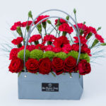 mini flower bag arrangement