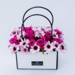 Large flower bag arrangement