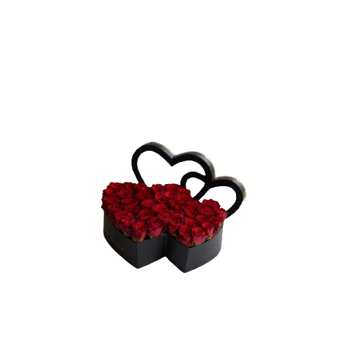 Big heart shaped box