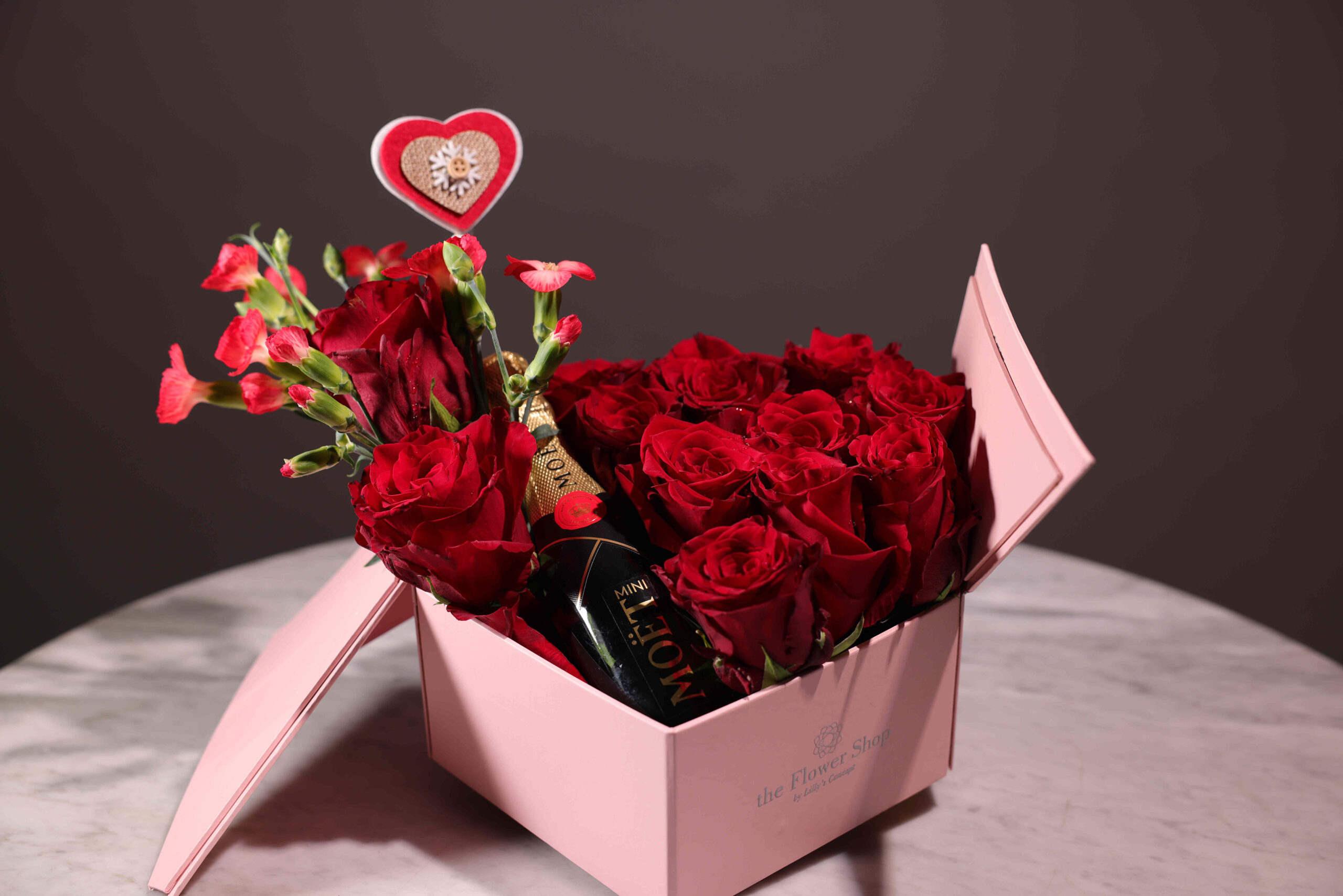 FLIRT BOX WITH CHAMPAGNE